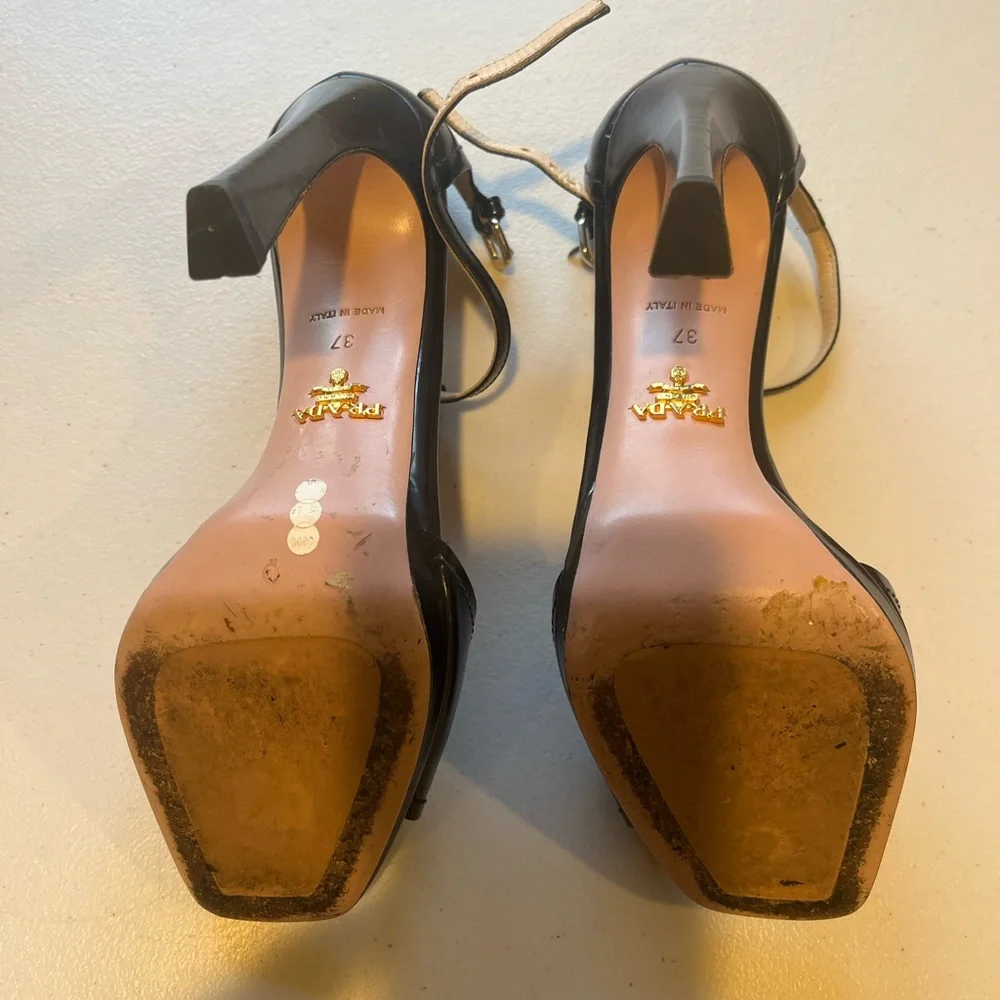 Prada rhinestone evening shoes - Picture 4 of 4